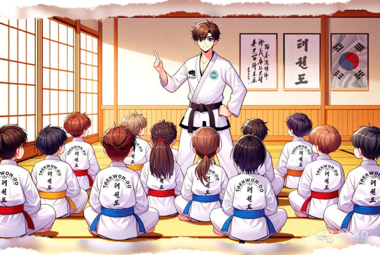Aula de Taekwondo